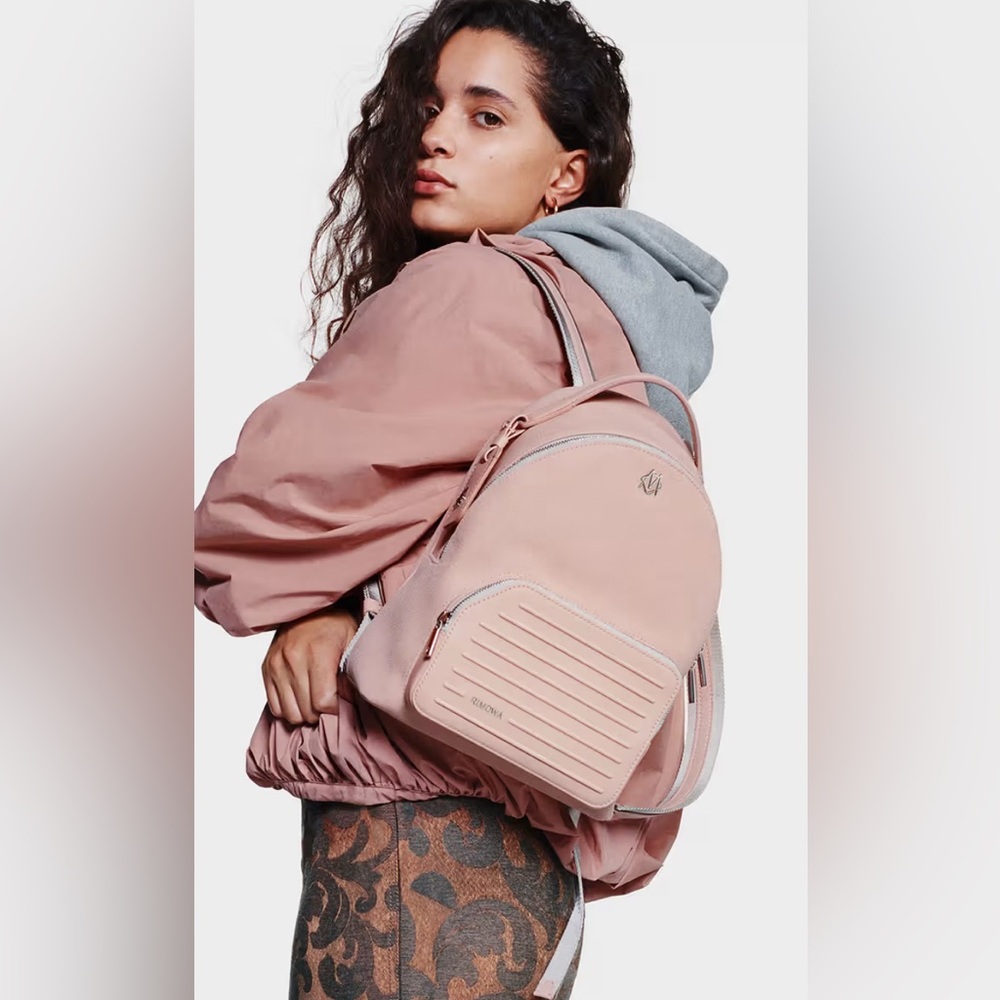 NWT Authentic RIMOWA NEVER STILL Pink Women's Backpack NEW